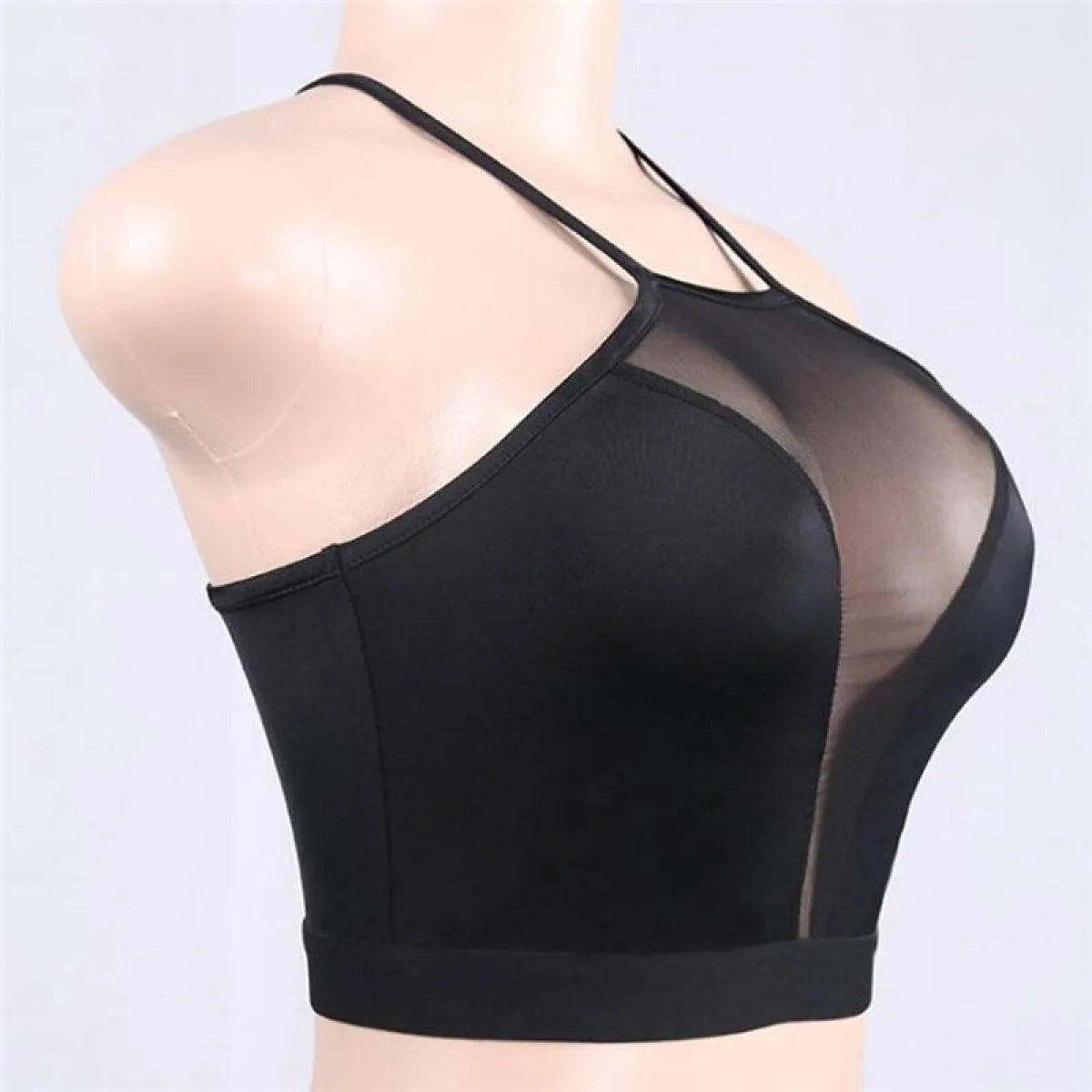 Mesh Crop Top