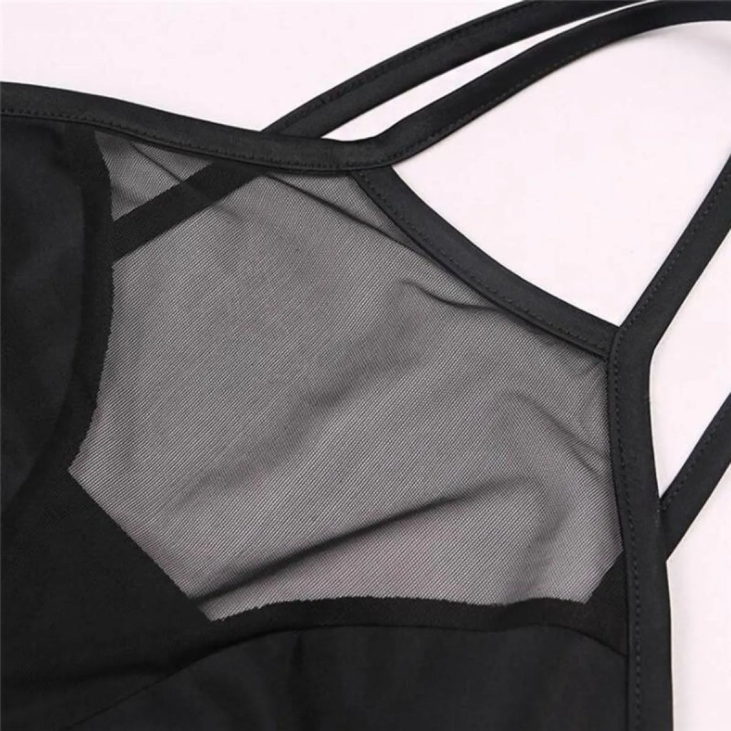 Mesh Crop Top